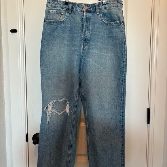 ZARA high waisted jeans sz 32 - Picture 1 of 5